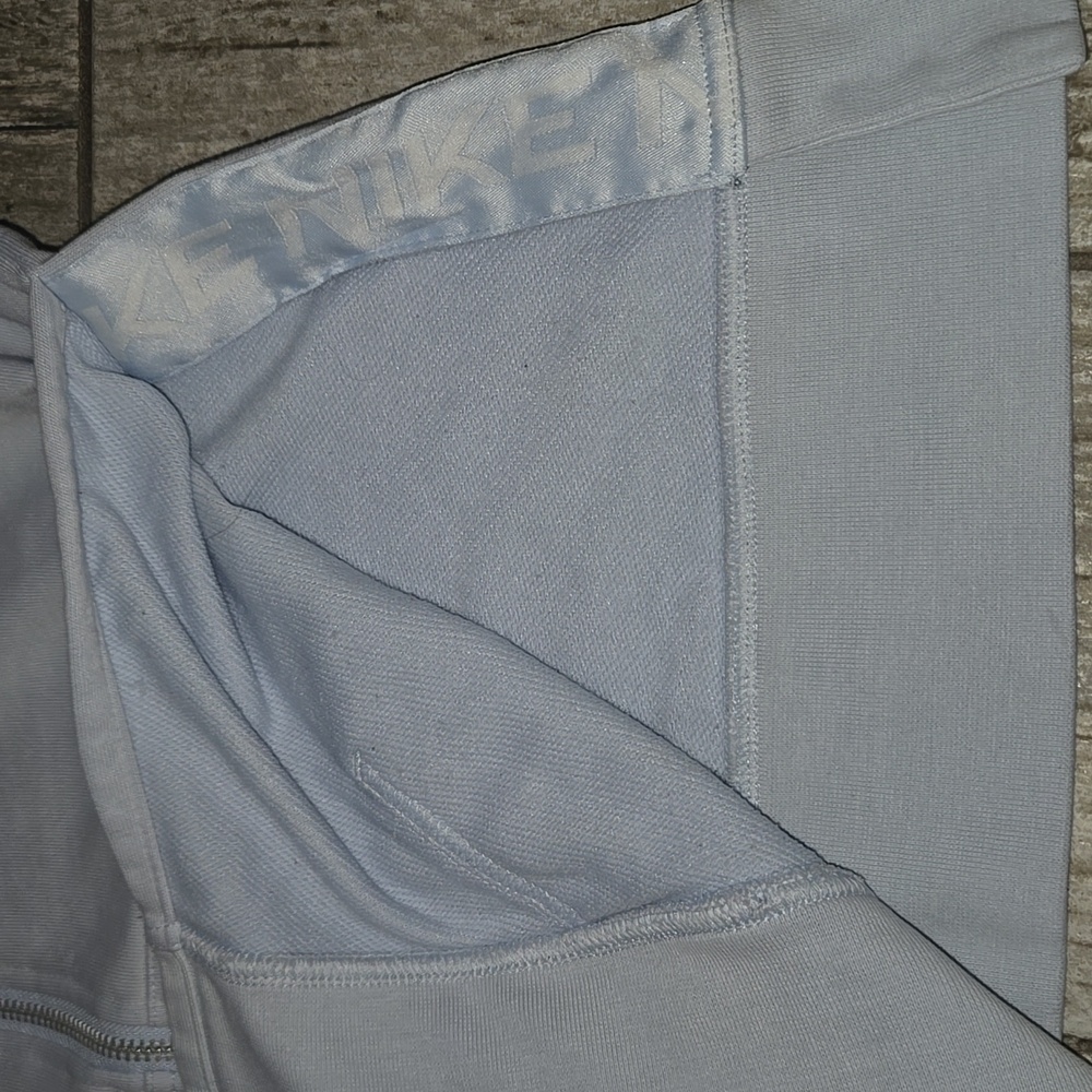 Nike Light Blue Full-Zip Hoodie - Picture 8 of 10